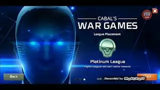 Cabals War Games are here / First Time using Slingshot