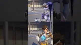Tracer and Widowmaker interaction - Overwatch 1 interaction