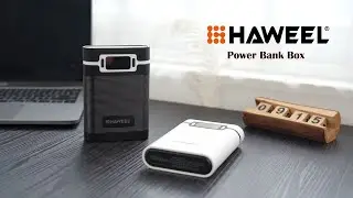 HAWEEL DIY 4x 18650 Battery (Not Included) 10000mAh Dual-way QC Charger Power Bank Shell Box
