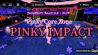 Pinky Core Zone (PINKY IMPACT) Get Free UGC Items by collecting Points 