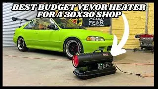Best Budget Heater For A 30x30 Shop Without Breaking The Bank From Vevor.