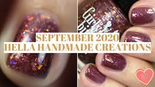 September 2020 Hella Handmade Creations Live Swatch | Streets Ahead Style
