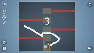 Brain It On! Level 198. 3 stars. Уровень 198. Прохождение. 3 Звезды.