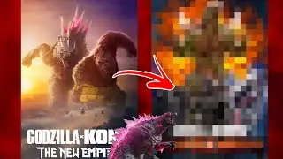 Making a custom Godzilla x Kong SUPERNOVA poster (Fan poster) - Sonic 492