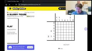 Thinky Dailies, Season 1, Puzzle 29 A Blurry Figure
