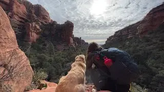 SOLO TRAVEL | Hike to a HIDDEN ARCH in Sedona, AZ | Fay Canyon