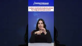 Индийские студенты-медики просят о помощи на фоне беспорядков в Иране.