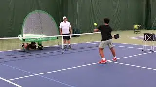 Endless Pickleball Practice with the OnCourt OffCourt Infinity Play System