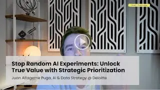 Unlocking AI Success: From Strategy to Scalable Results | Juan Alfageme