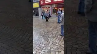 The Opera Guy in Blackpool.