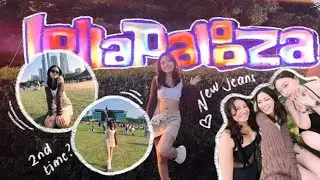 I WENT TO LOLLA FOR NEW JEANS !! | Maree Soriano