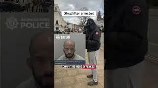 shoplifter arrested