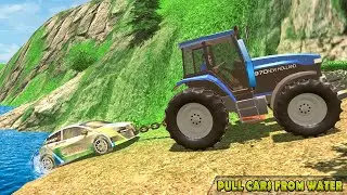 Tractor Pull Simulator Drive 2021 - Fun Car Game - Android Gameplay [HD]