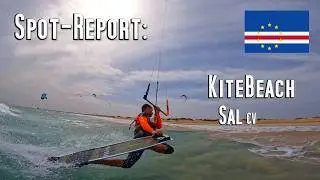 Spot - Report: Kitebeach, Insel Sal, Kapverden ( Mitu Station ). Kitesurfen, Windsurfen, Wellenspot