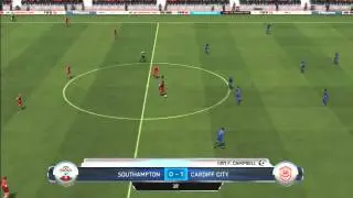 FIFA 14 Gameplay - Southampton vs Cardiff City