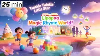 🌈 Lipapaa Magic Rhyme World 🎶✨ | Kids Songs Compilation | Learn, Dance & Dream 👶⭐