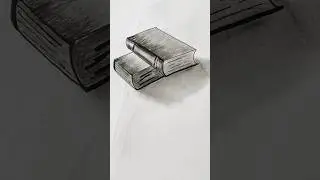 Simple book drawing tutorial