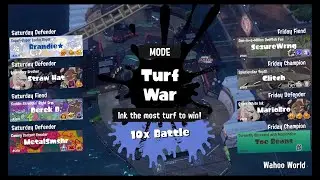 Splatoon 3 - Splatfest #13 (NA/EU): Friday Vs. Saturday Vs. Sunday - Day 1 Pro Battles
