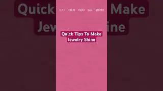 Quick Buff Trick to Make Jewelry Shine Again #cleaning #tips #tricks