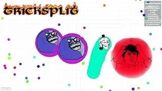 AGARIO EPIC TEAM GAMEPLAY WITH A RANDOM !