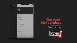 Iphone app promo video | Black Edition