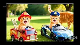 Mother Cat Caring for Her Kittens | Cute Cat Family Walk#MotherCat#CatWithKittens