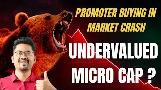 Promoter Buying This Undervalued Small Cap in Market Crash !