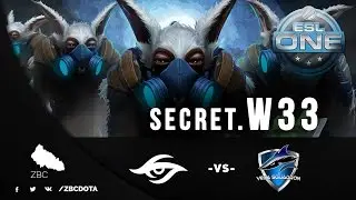 Secret.w33 MEEPO Pro Gameplay | Secret vs Vega | Game 2 | ESL NY 2015 | Dota 2