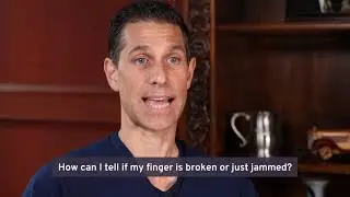 How Can I Tell if My Finger is Broken or Just Jammed?