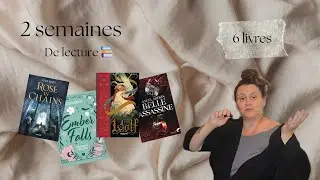 2 semaines de lecture ☕️🍂📚