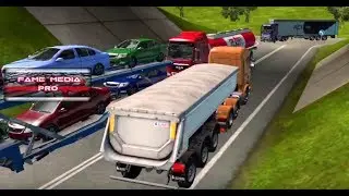 REVERSING SCANIA TWIN STEER AXLE   TANDEM AXLE TRAILER -  Scania R480 6X2 T/Unit