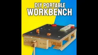 I Built a Crazy portable Workbench From Scratch! part 2