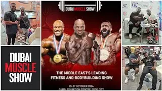 Dubai Muscle Show highlights #trending #bigramy #ronniecoleman #dubai #bodybuilding