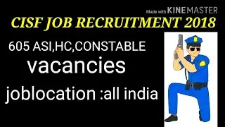 Cisf recruitment 2018 in Telugu cisf job apply 2017-18