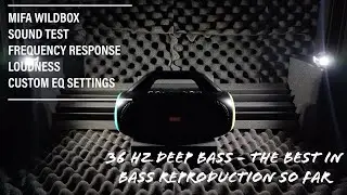 Mifa Wildbox Bluetooth Speaker Sound Test + EQ Settings