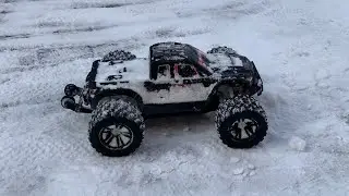 Mjx 10208 зимний баш #rccar #rc #mjx 