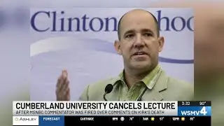 Cumberland University cancels lecture with former MSNBC analyst Matthew Dowd following death of C...