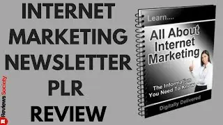 Internet Marketing Newsletter PLR Review