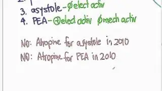 ACLS 06 - Cardiac Arrest (Asystole & PEA)