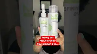 Trying out MoKnowsHair Product Line #selfcare #naturalhair #productreview