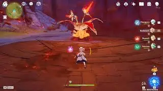 CAN I 1 SHOT PYRO REGISVINE WITH CHONGYUN?!(No Tomorrow Food Buff) - Genshin Impact