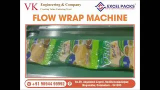 Crispy Apalam, perfectly packed! 🫓✨Our advanced Flow Wrap Packaging Machine  excel packs 