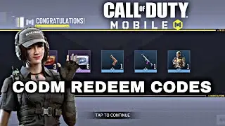 6 CODM Redeem Codes April 2025 | Free Skins & Rewards in COD Mobile! How to redeem codes in CODM?