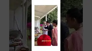 Japanese prime minister and PM Modi enjoying pani puri/#chill