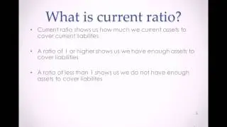 How to Calculate Current Ratio