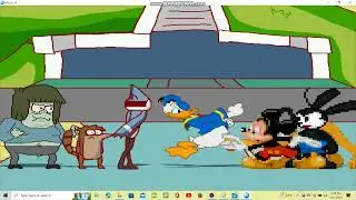 Sandal M.U.G.E.N Battle 85: Regular Show vs Disney