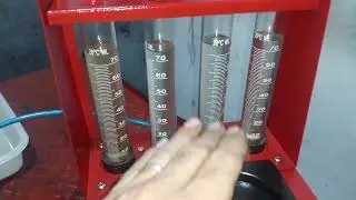 troca do QUEROSENE da maquina de teste de bico injetor multscan (a cada 6 meses)