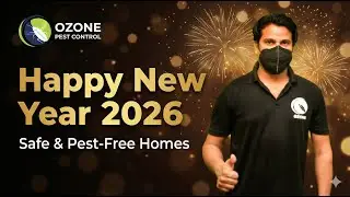 Happy New Year 2026 🎉 | Ozone Pest Control Wishes You a Safe & Pest-Free Year | East Delhi| | India