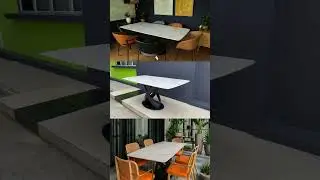 Xora Marble Dining Table #MarbleDiningTable #moderndiningtable  #luxuryfurniture  #diningroomgoals
