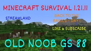 MINECRAFT SURVIVAL - Back to the basics - Day 1